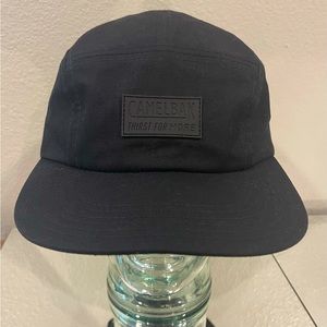 Camelback black hat cap / strap back/ one size